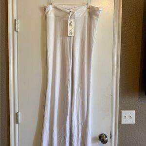 Wildfox White Wide-Leg Pants